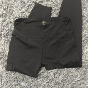 Black High-Waisted Leggings